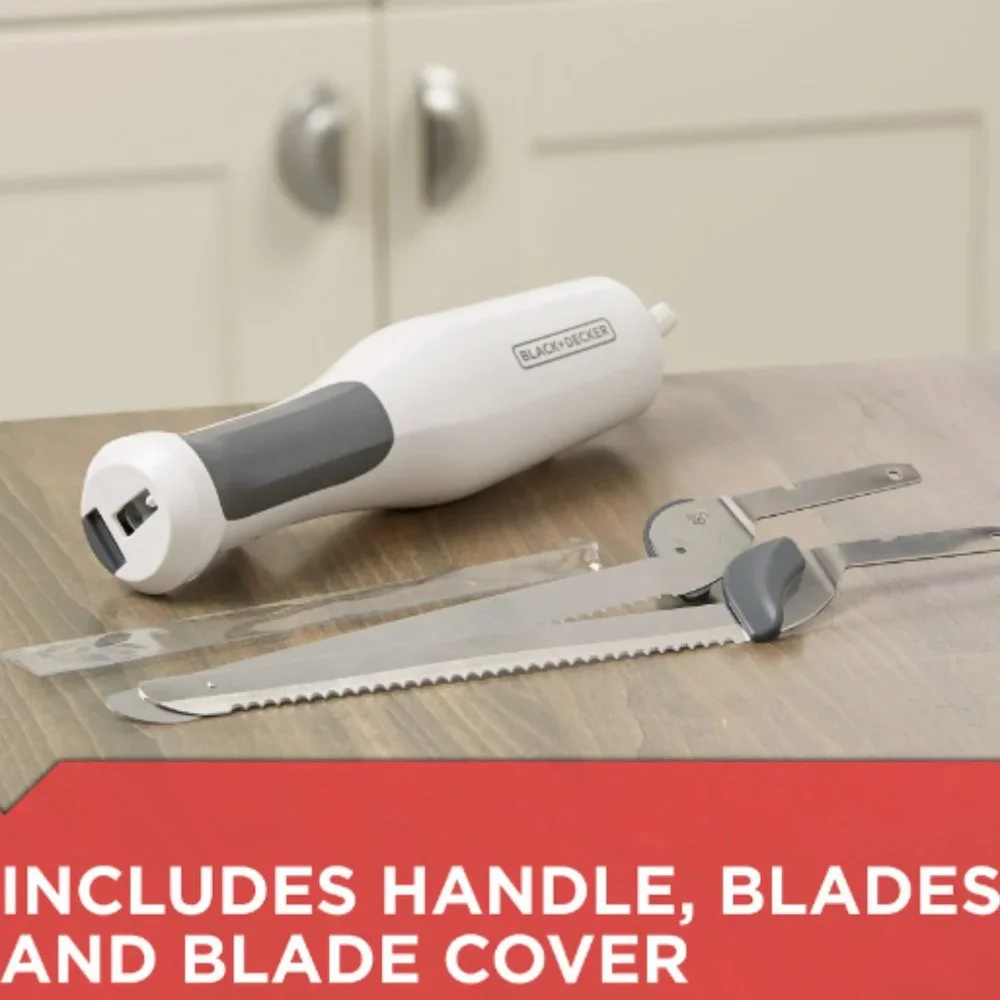 Brand New Electric Carving Knife, BLACK+DECKER White